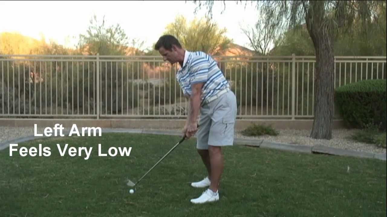 Left Arm Motion In Golf Downswing | MikePedersenGolf.com