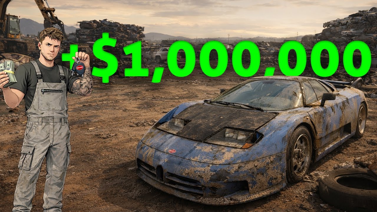 I FIXED A CLASSIC BUGATTI FOR OVER $1,000,000 PROFIT