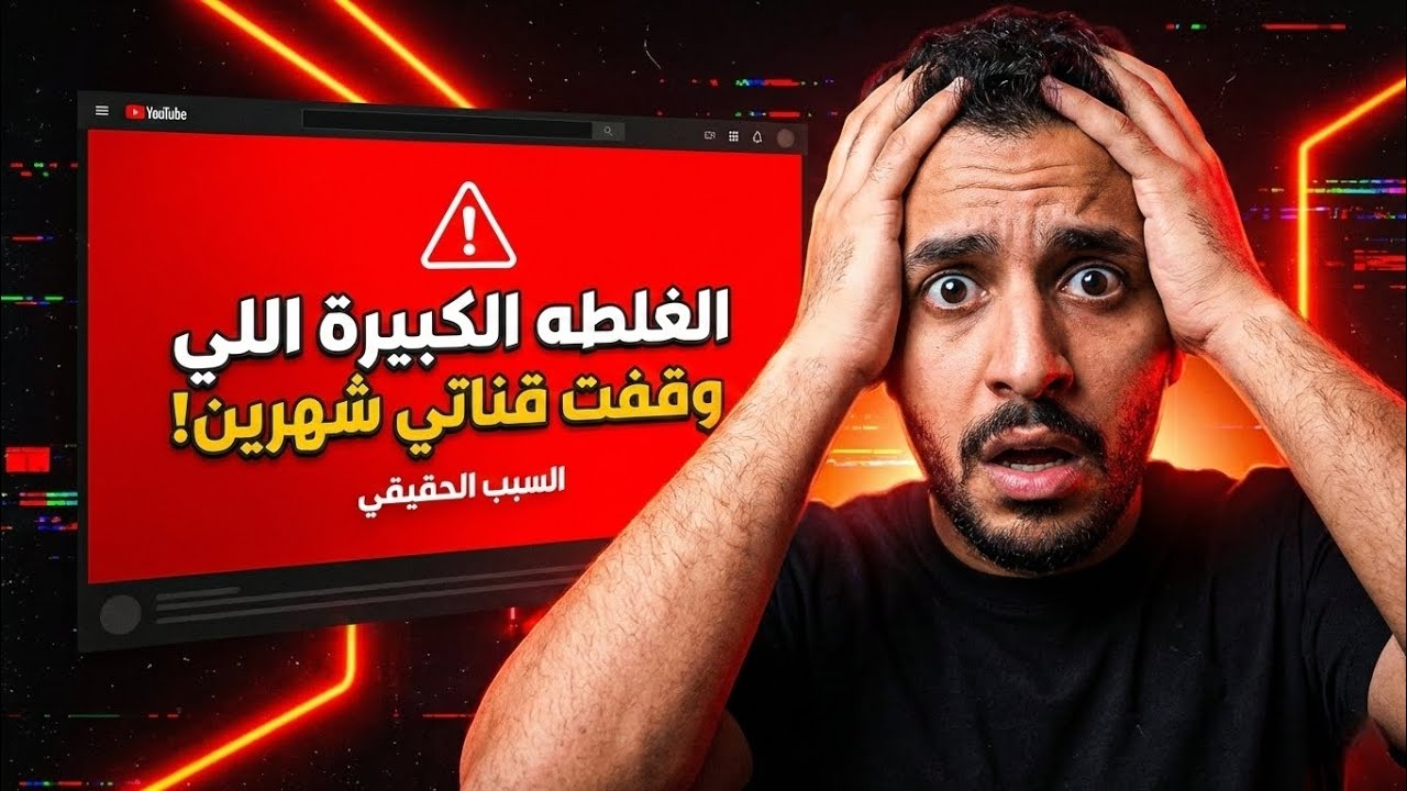 الغلطة الكبيرة اللي وقفت قناتي شهرين… ولحقتها قبل ما تضيع!