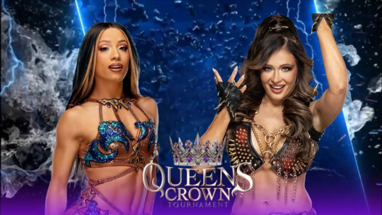 SMACKDOWN MERCEDES MONE VS SCARLETT FIRST ROUND QUEENS CROWN TOURNAMENT