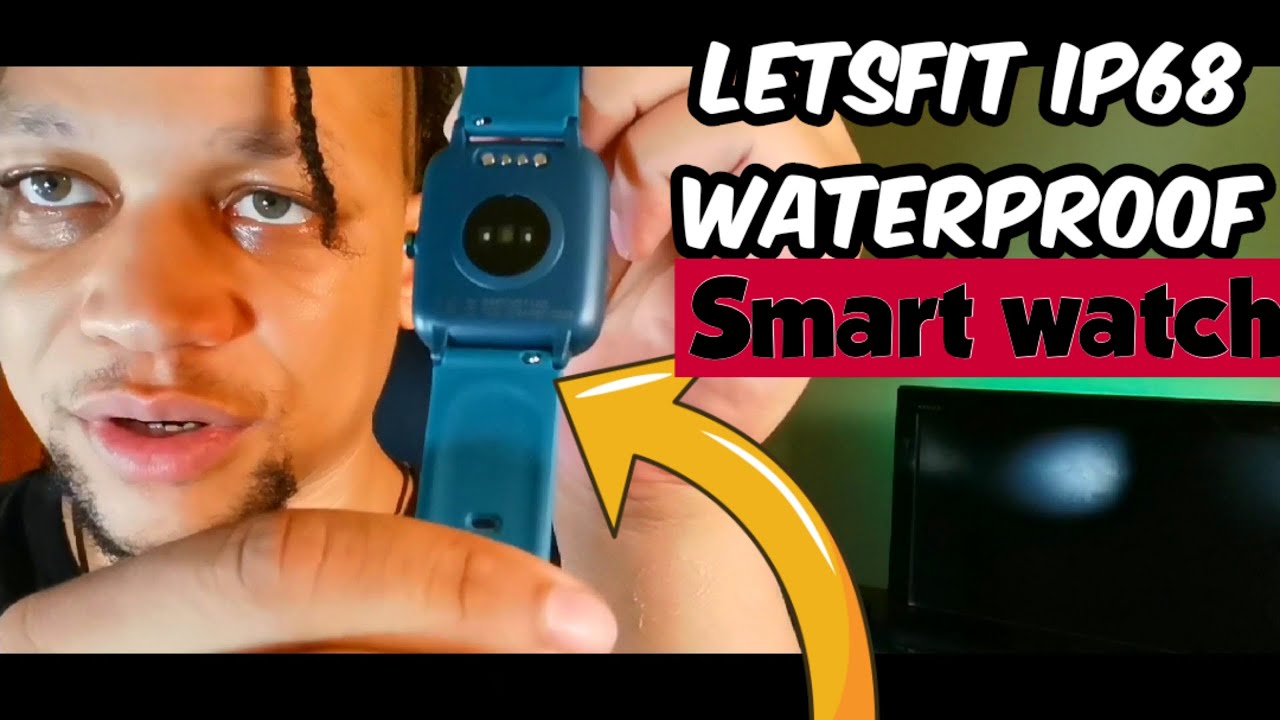 Letsfit Smart Watch Unboxing & First Impressions! WATERPROOF IP68 !!