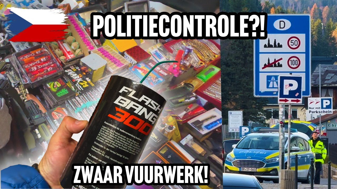 ⭐ Zwaar F4 Vuurwerk in Potucky (Tsjechië)! Vuurwerk Kopen & POLITIECONTROLE?! 💥🇨🇿 #3
