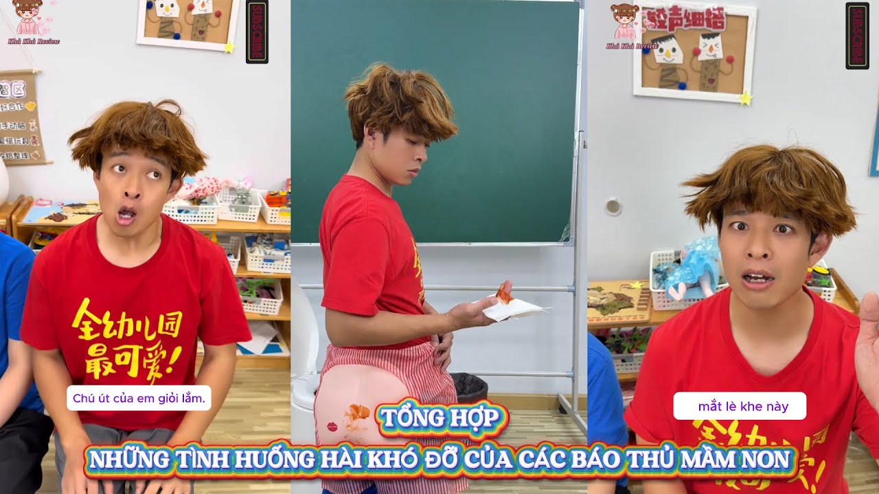 [TỔNG HỢP] Những Tình Huống Hài Khó Đỡ Của Các Báo Thủ Mầm Non Phần 1 #funny #giaitri 