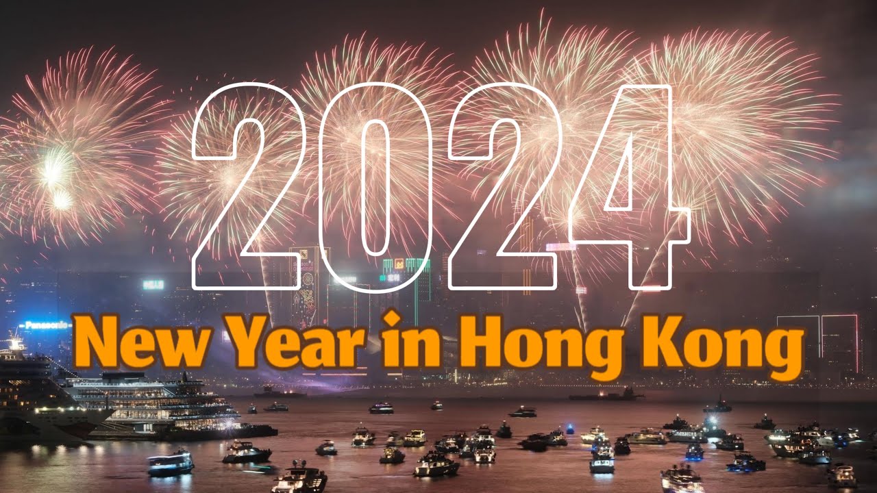 Massive fireworks show in Hong Kong.🇭🇰| New Year 2024