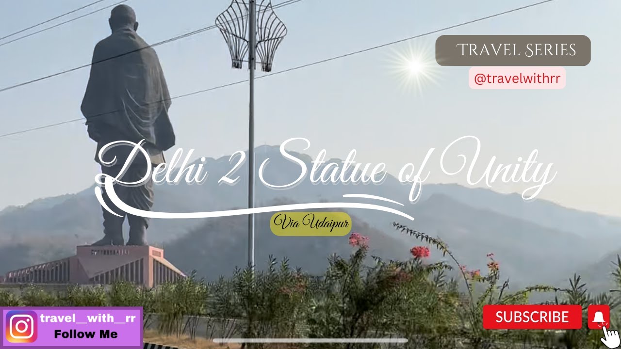 Delhi to Statue of Unity on Bike via Udaipur | #statueofunity #kawasaki #ninja650 #sardarpatel