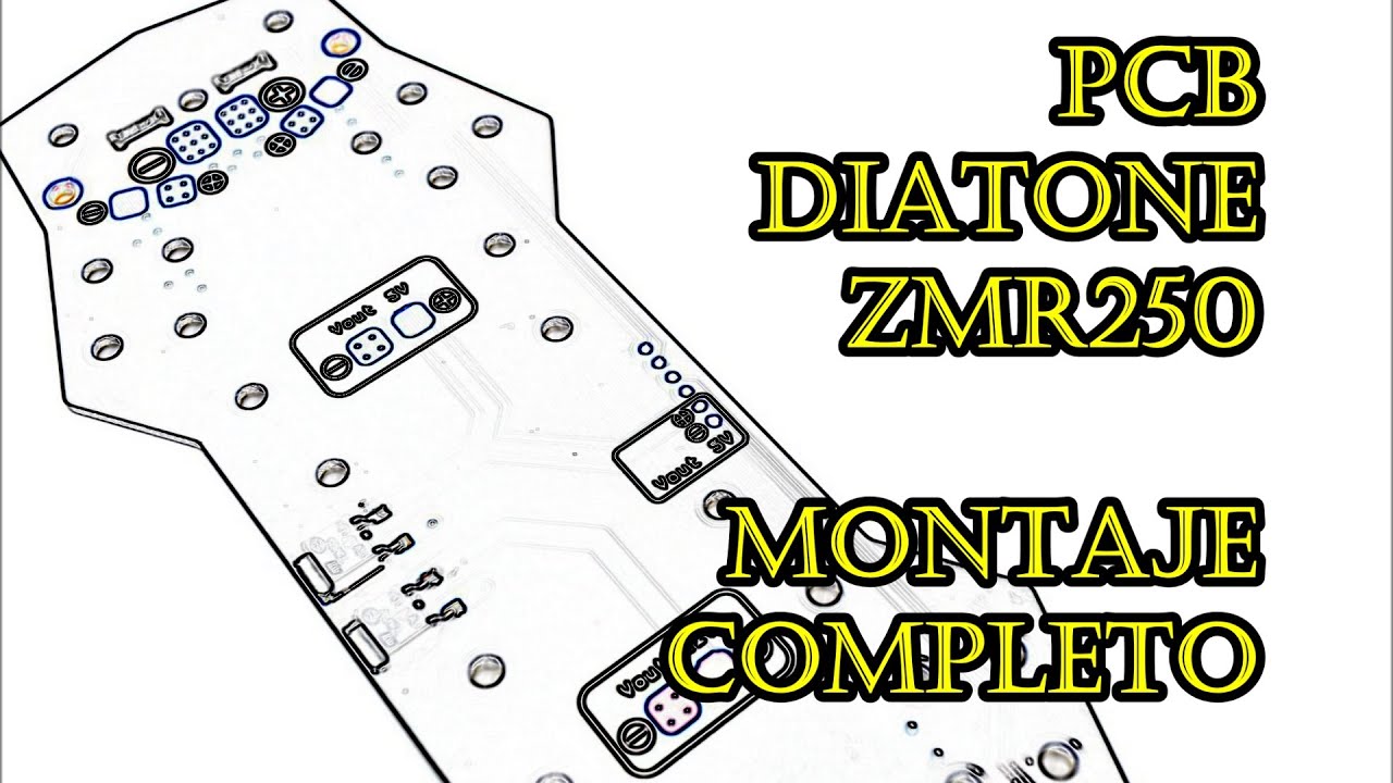 Montaje PCB Diatone ZMR250