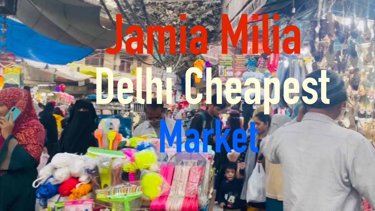 Exploring Jamia Milia Islamia University || Okhla famous market ||