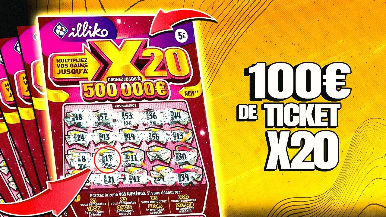 20 Tickets de X20, &ccedil;a rapporte COMBIEN ? 🫣