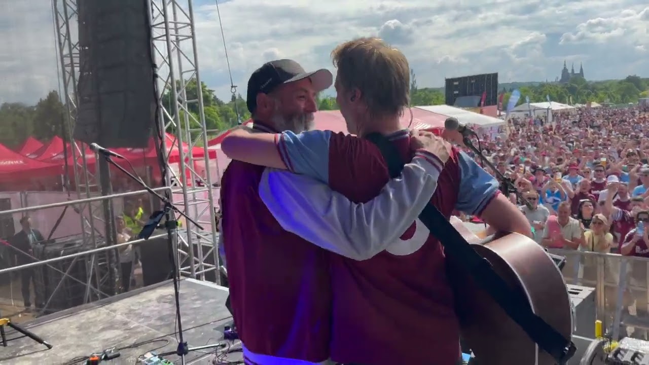Chesney says thank you to his West Ham family - Prague June 7th Uefa conference league winners 2023