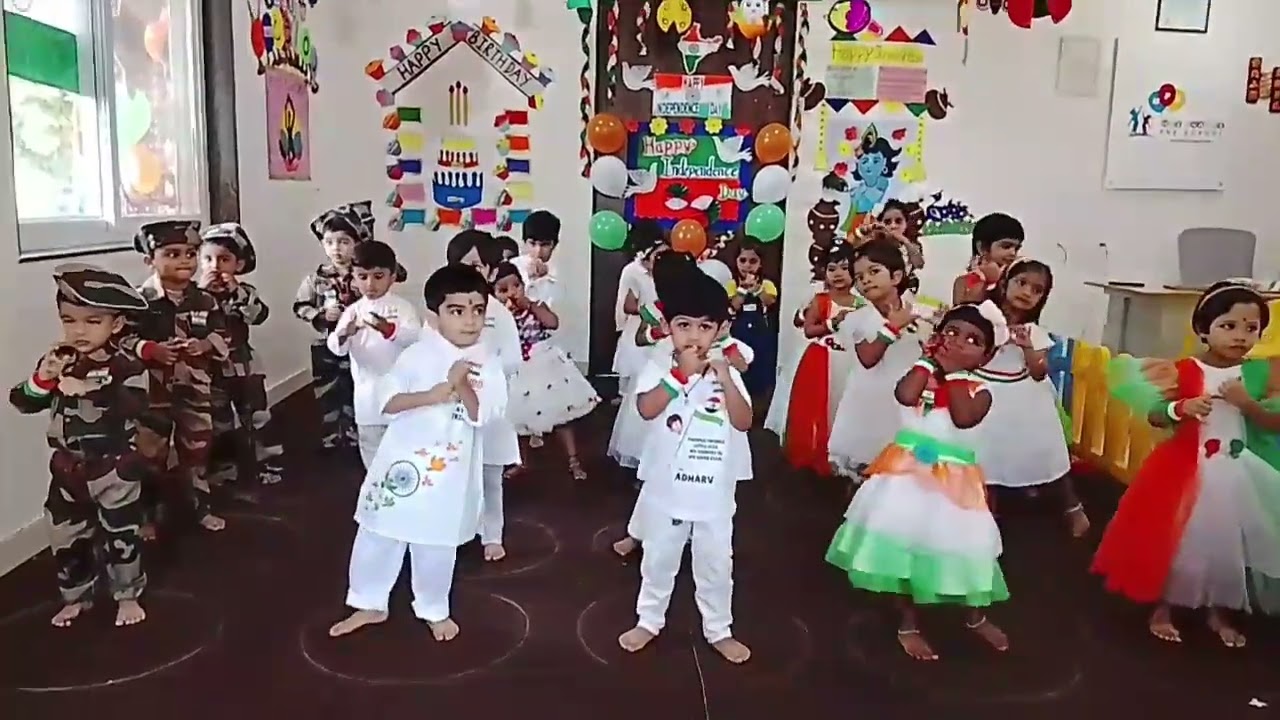 Proud moments at HPS Champs Preschool – Independence Day celebrations!
