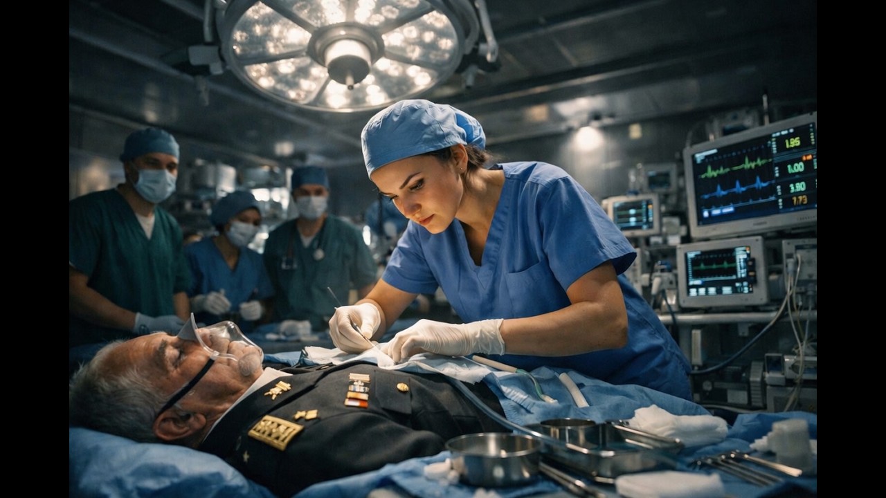 Uratowała Życie Admirałowi SEAL… A Chwilę Później Szpital Otoczyły Czarne SUV-y