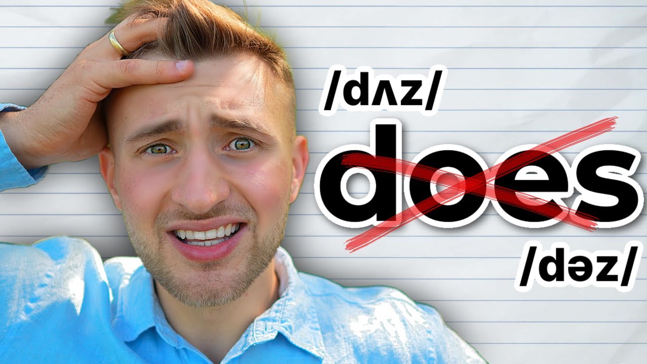I think you're pronouncing 'does' wrong in English! 🇬🇧 Speak Like a Native | ESL