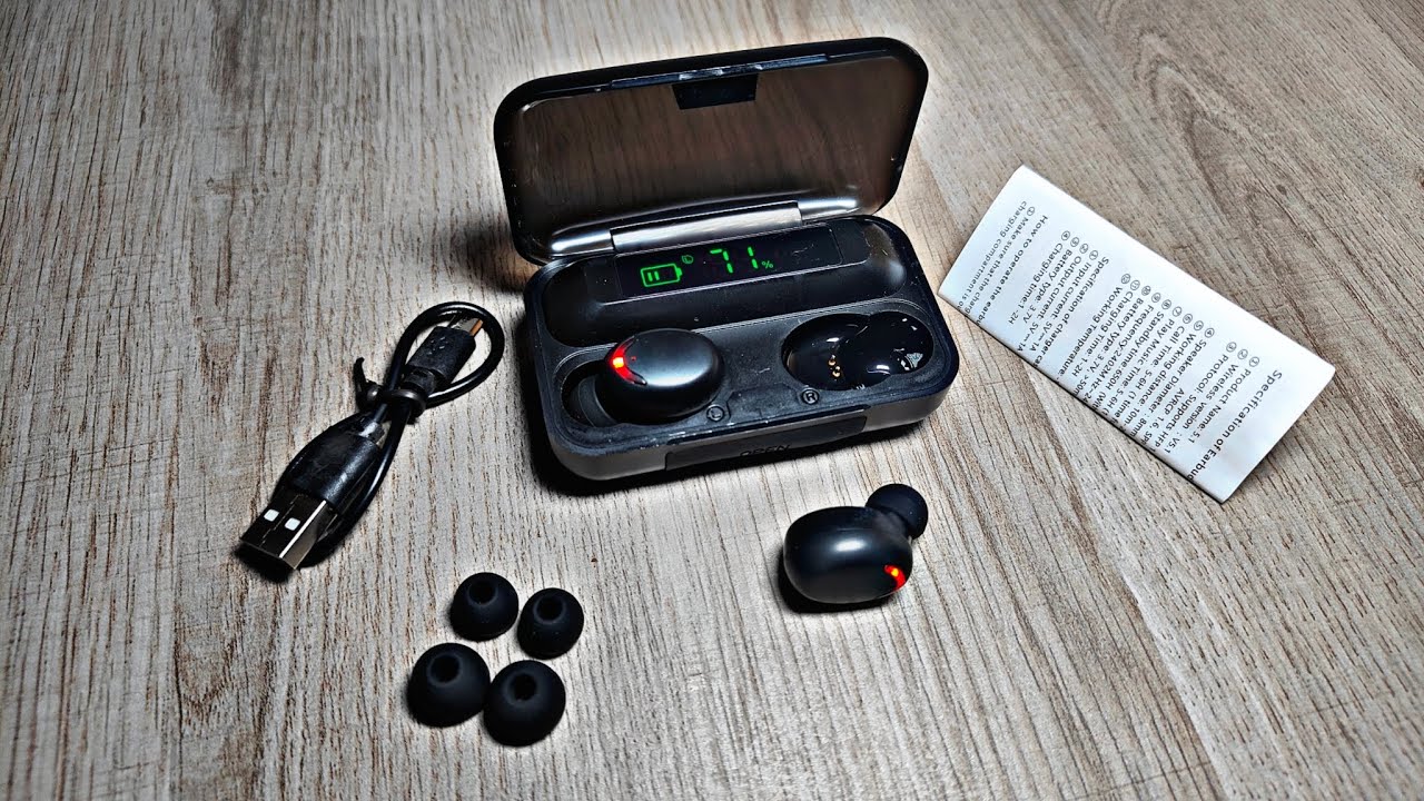 Беспроводные Bluetooth-наушники F9-5C TWS (обзор)