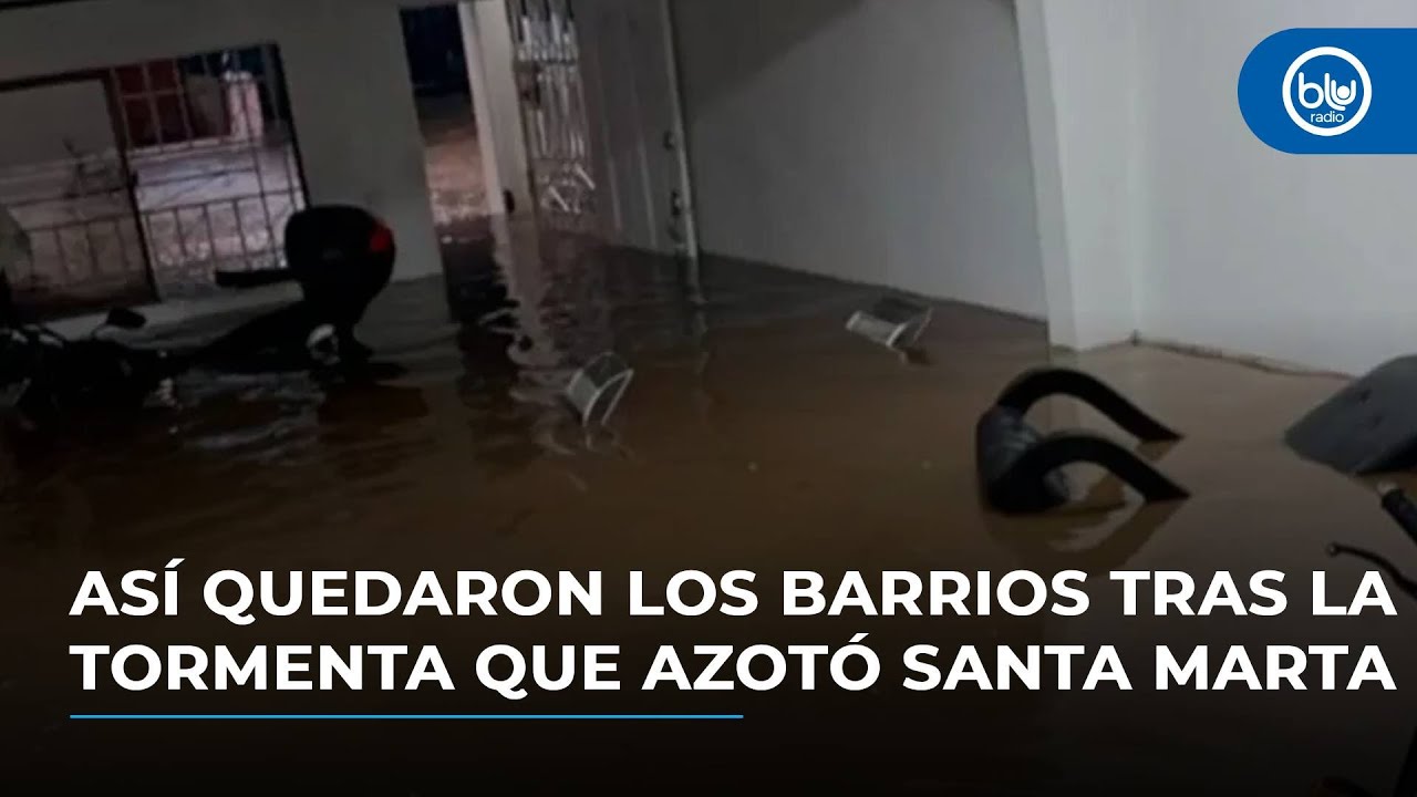 “Perdimos todo”: el drama de más de 2.000 familias tras fuertes lluvias en Santa Marta