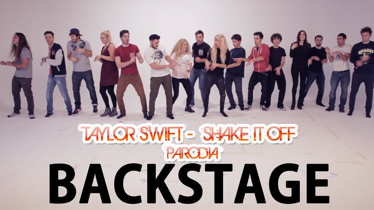 BACKSTAGE : Taylor Swift - Shake It Off *PARODIA* - hmatt feat. Youtube Italia