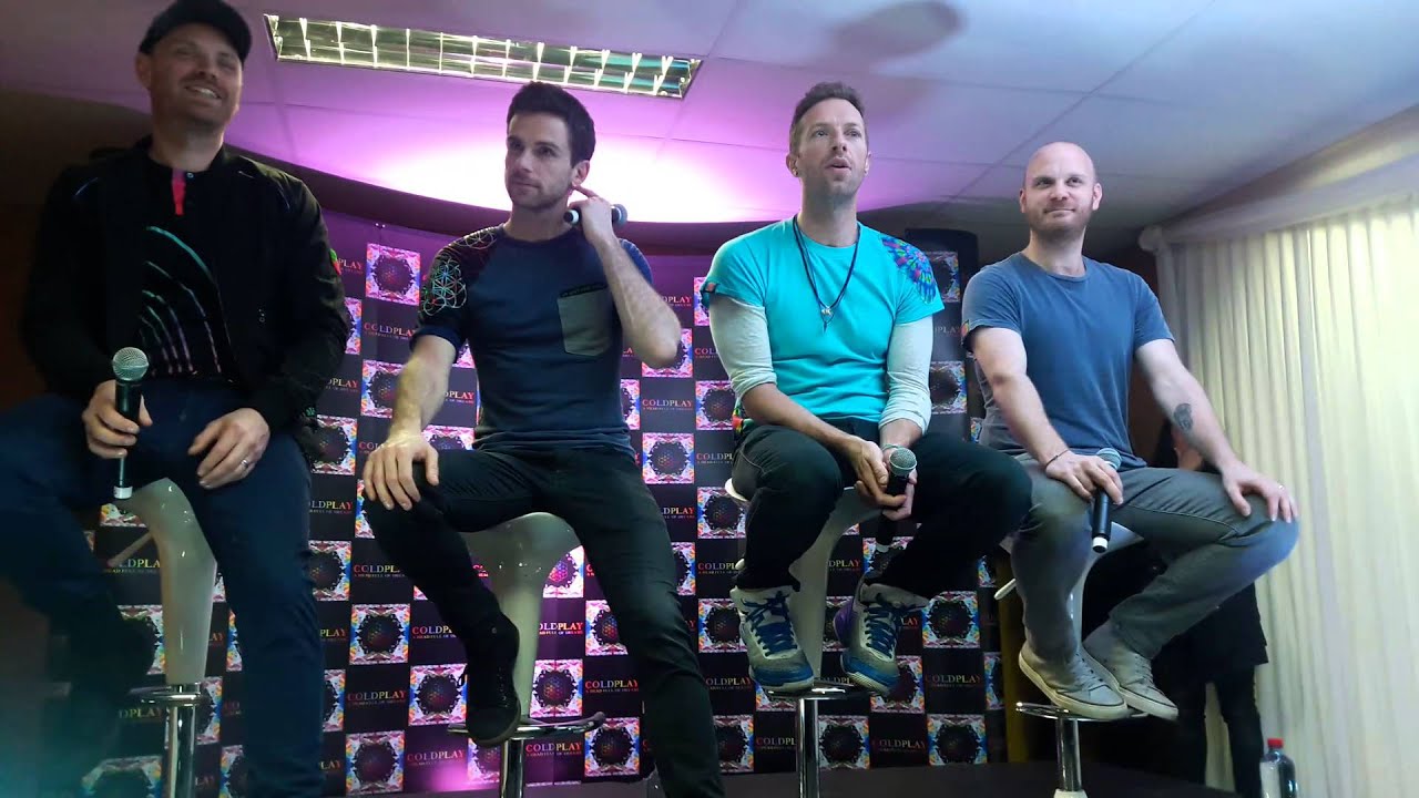Play FM - Conferencia de Prensa Coldplay