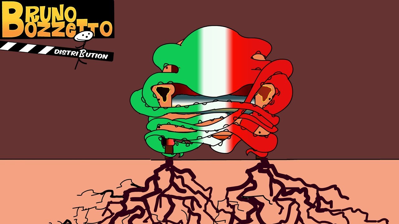 EUROPE vs ITALY - Bruno Bozzetto (Official)