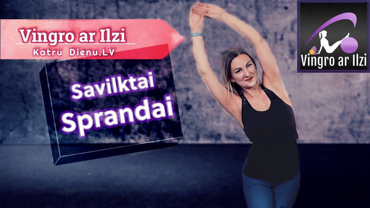 🤸🏻‍♀️ Vingro ar Ilzi - Savilktai sprandai. Ārstnieciskā vingrošana mājas apstākļos ar fizioterapeitu