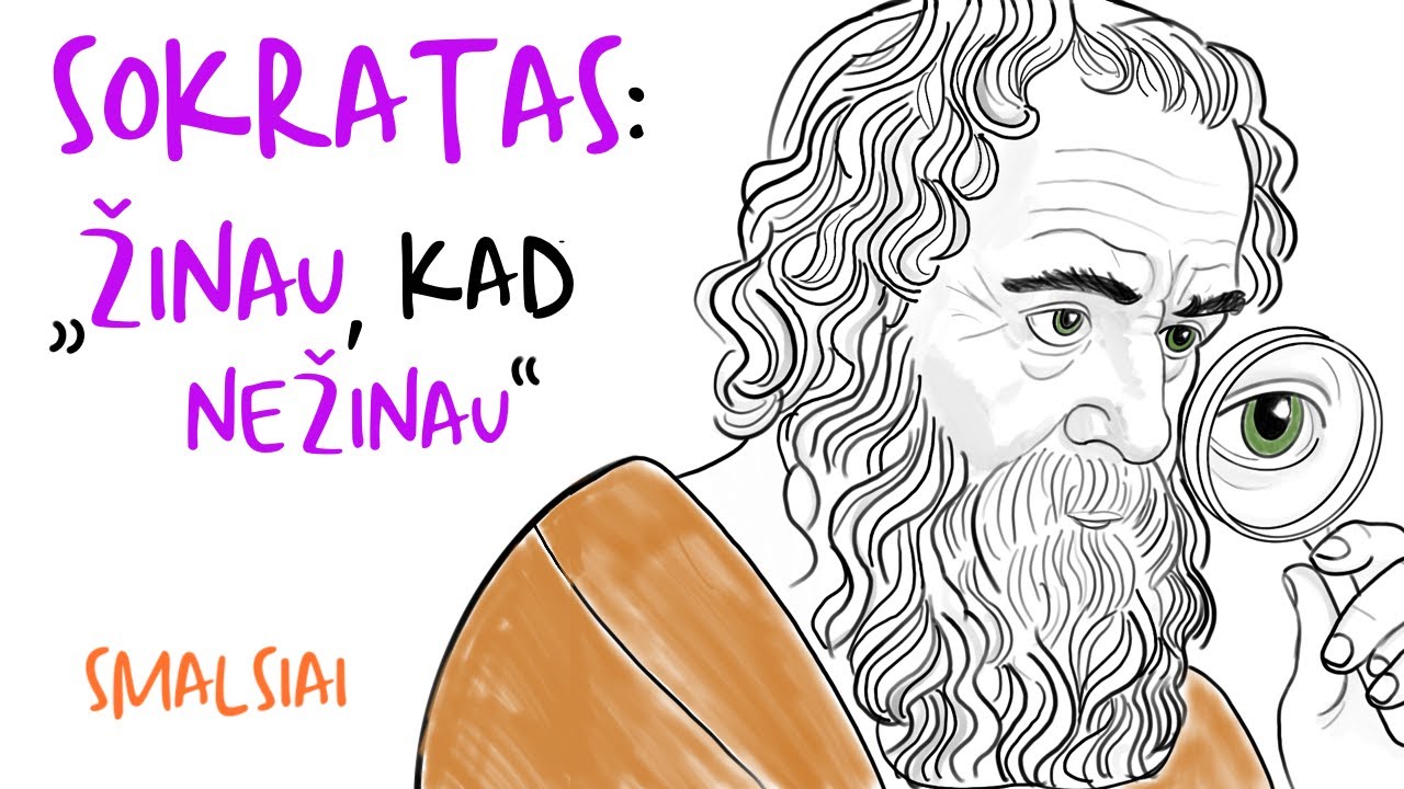 IDĖJOS: Sokratas ir &bdquo;Žinau, kad nežinau&ldquo;