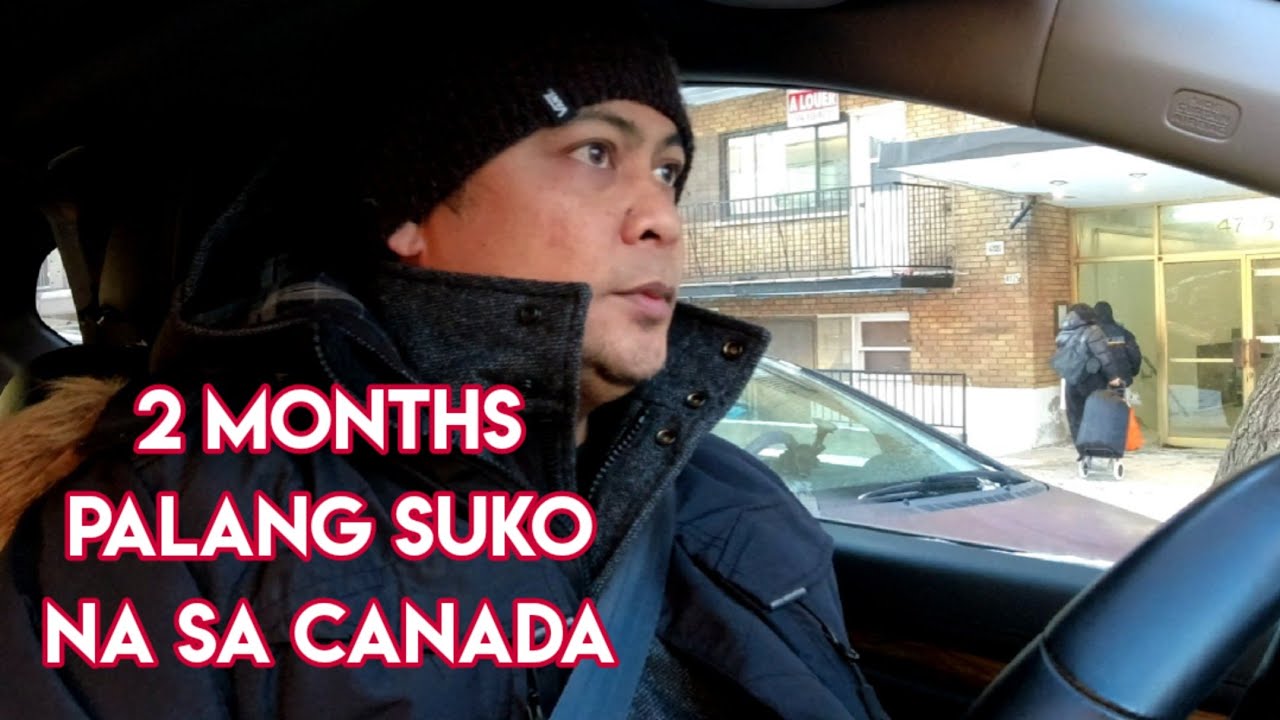 suko na si kabayan sa Canada, uuwi na ng Pinas.