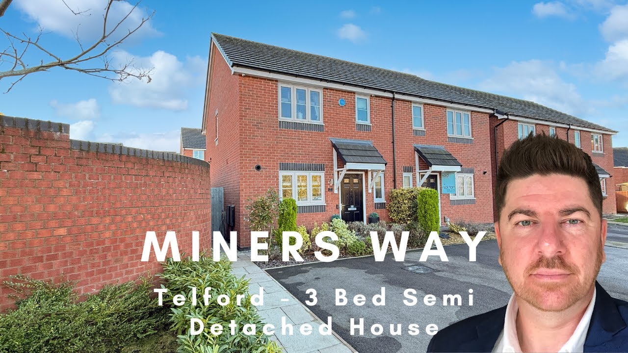 What £230,000 buys you in Telford, Shropshire - For Sale 3 Bed Semi detached Property Tour