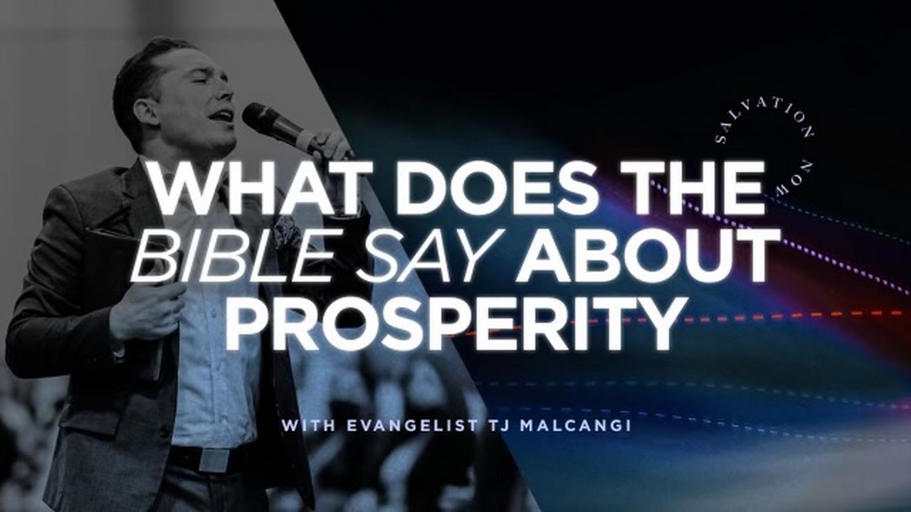 Kingdom Prosperity - What Does The Bible Say About Prosperity?