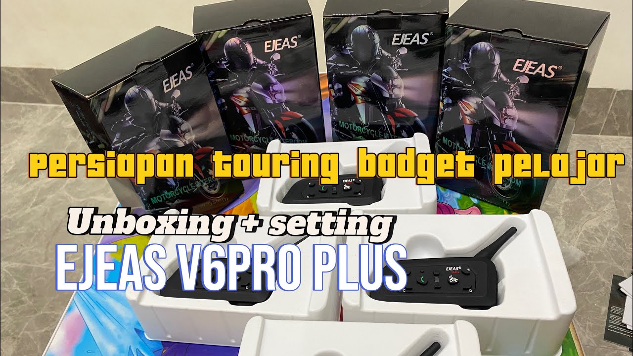 EJEAS V6 PRO PLUS 🔥🔥🔥 UNBOXING + SETTING 🔥🔥🔥