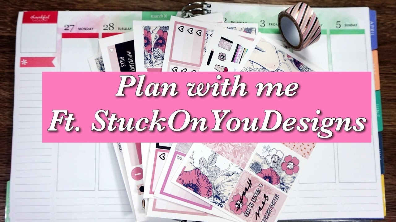 Plan with Me | ft StuckOnYouDesigns