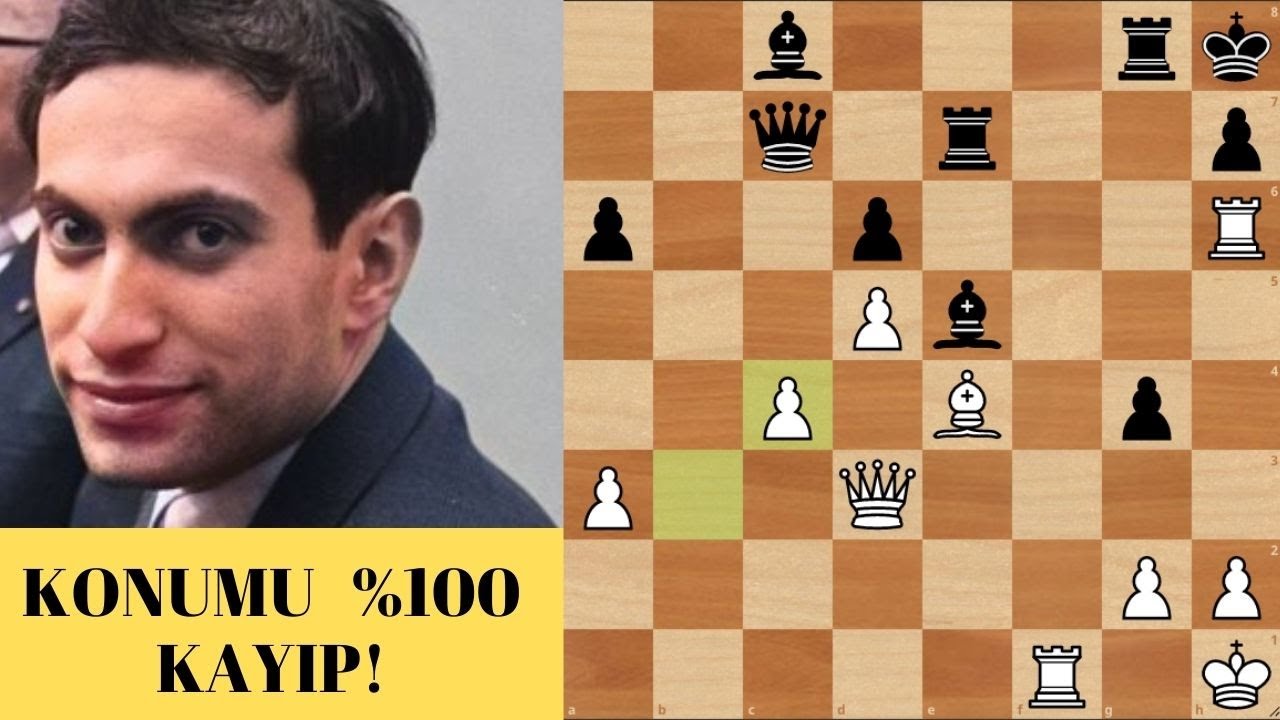 TAL'İN ŞEYTANİ ŞANSI NEREDEN GELİYOR? (%100 KAYIP KONUMDA SMYSLOV'A KARŞI)