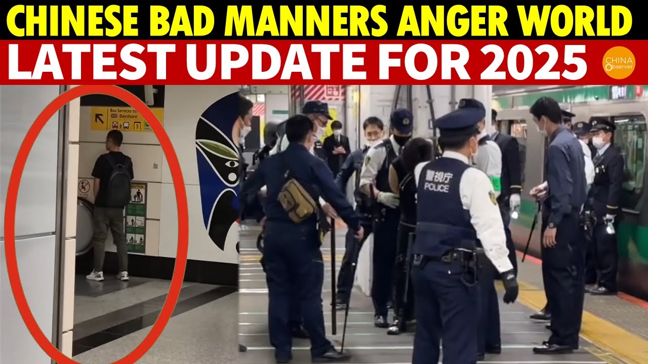 Chinese Bad Manners Anger the World, With Public Urination Increasing, Latest Update for 2025