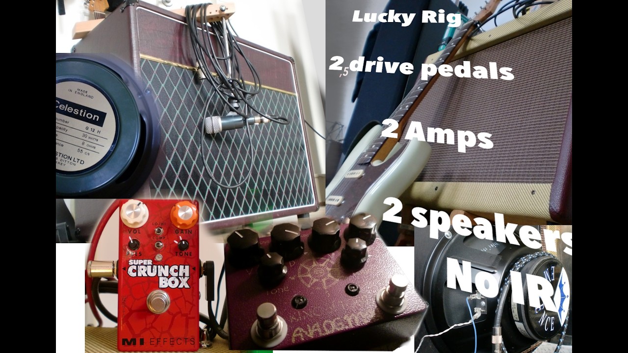 sold my wampler friedman bogner pedals & succeed in Rock Sound via 2 boxes: .. Knopfler ACDC Beat it