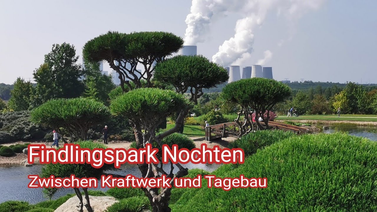 Findlingspark Nochten. Zwischen Kraftwerk und Tagebau...