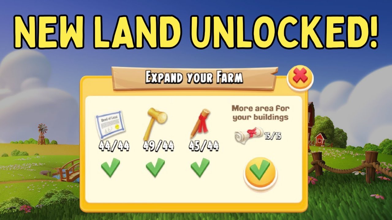 Land Unlocked with Permits 🌍 | 2x Coin Farm Visitor Event | Hay Day
