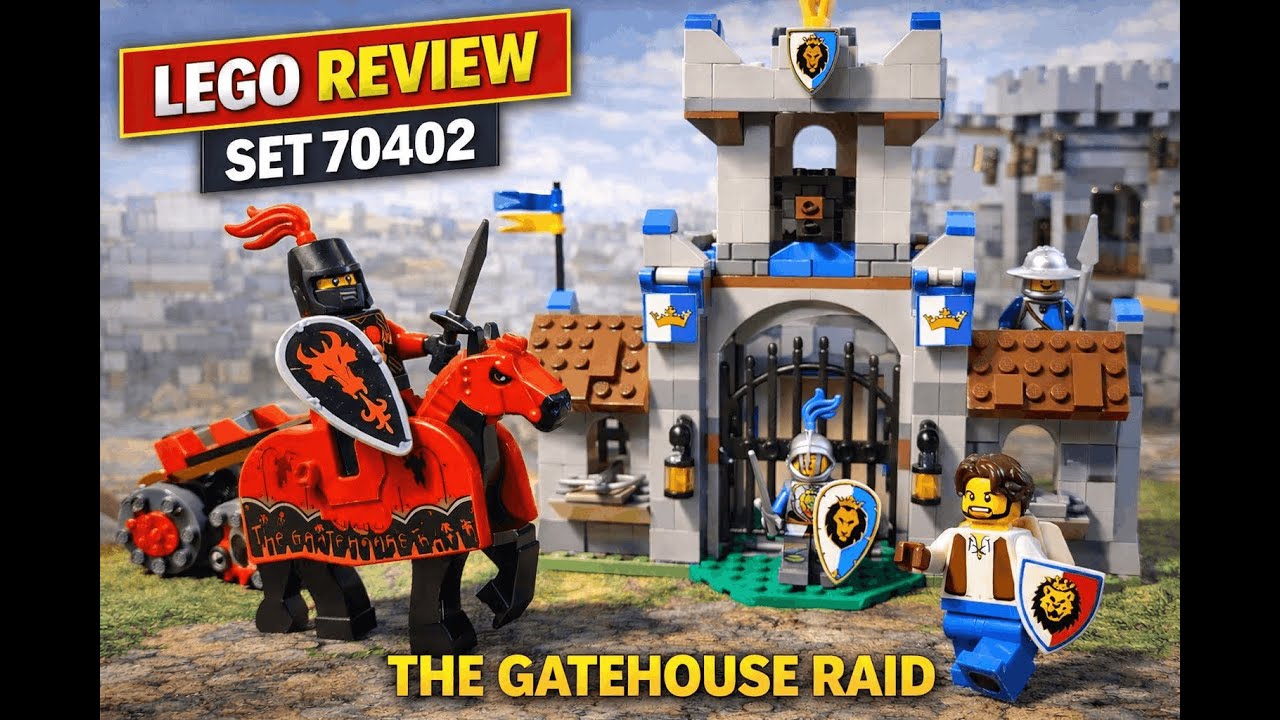 Lego 70402 The Gatehouse Raid (2013) - A Look Back Review