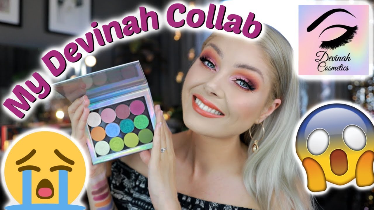 My Collab With Devinah Cosmetics | Moonwell Bundle Reveal & Swatches