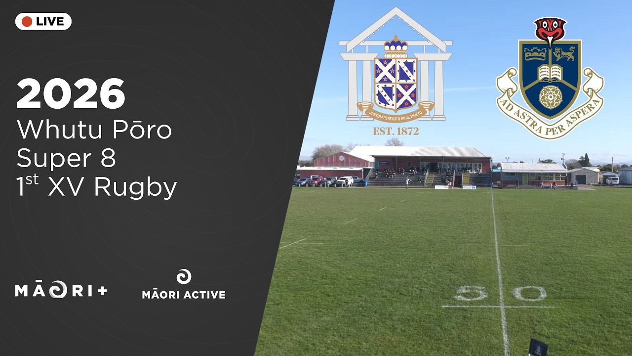 RUGBY | 2026 Super 8 1st XV | Napier Boys' High v Rotorua Boy's High