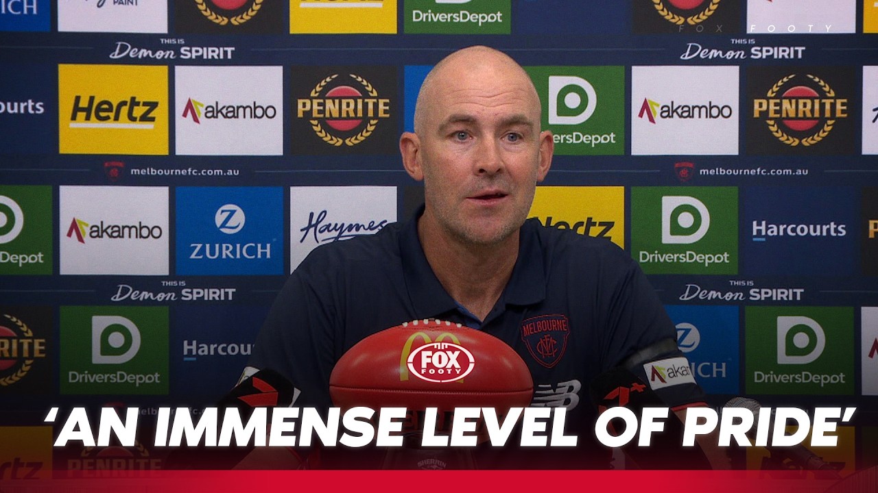 'A new era' King stoked to start his new Demons era with a HUGE win | Demons Press Conference