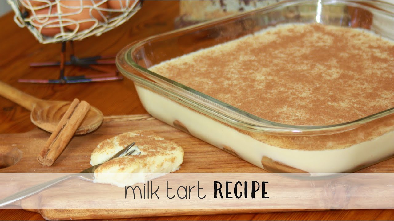 Easy Milk Tart Recipe - thesupermomsclub.com - Baking Vlog Episode 1