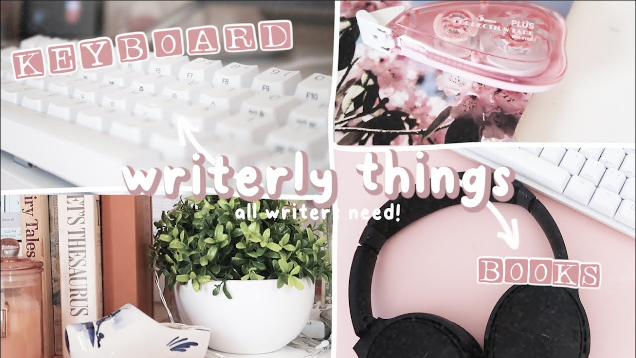 writerly things✨✎ products, gadgets you need as a WRITER! my fav writing products  ♥