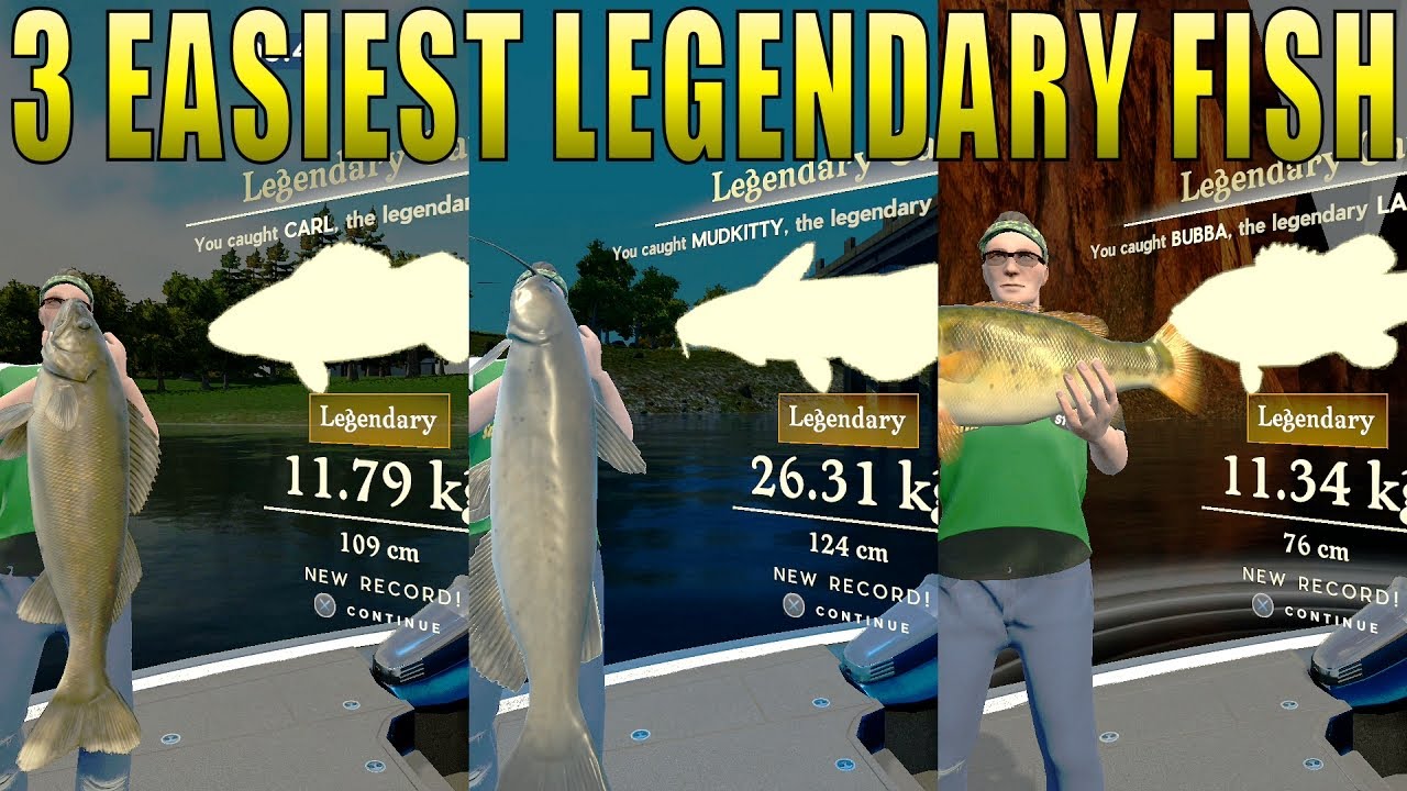 Rapala Fishing: Pro Series - 3 Easiest Legendary Fish With Locations