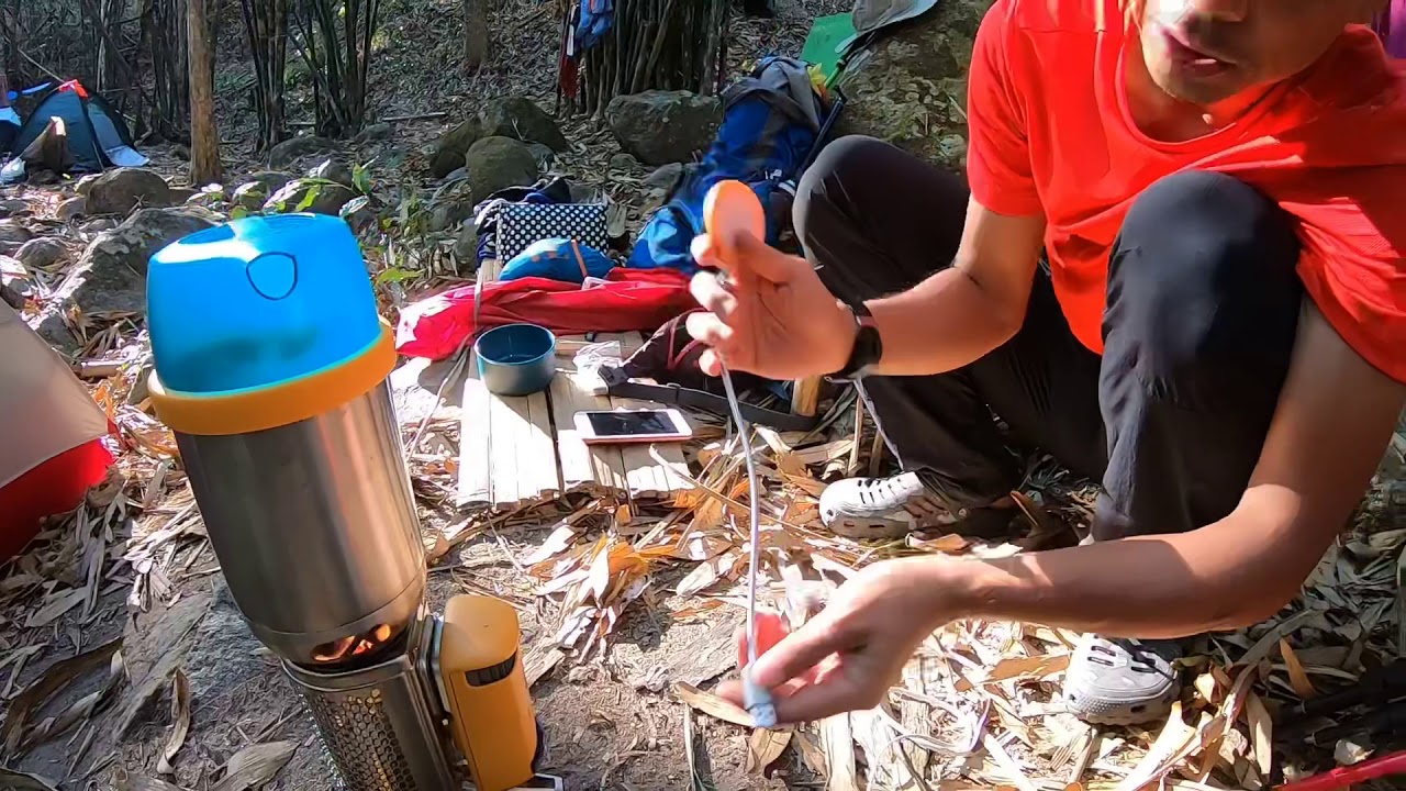 BioLite CampStove เตาพลังงานชีวมวล