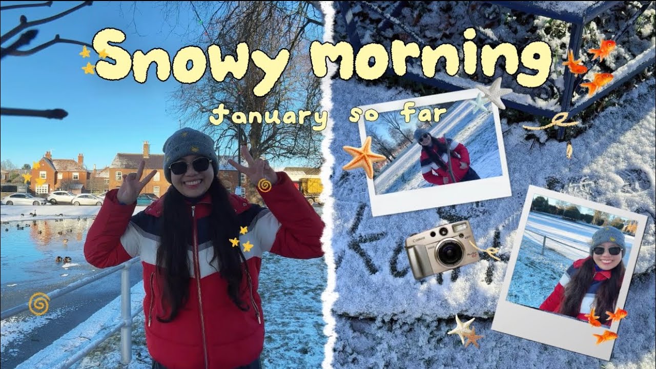 NAGSNOW NA SA UK🇬🇧 , WINTER NA TALAGA / Emzkulit Vlog