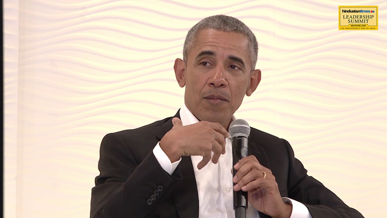 HT Leadership Summit 2017 || Barack Obama on his relationship with PM Modi