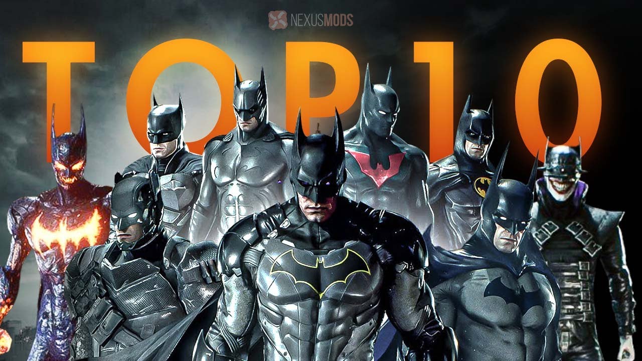 TOP Goated Batman Suit Mods for Batman: Arkham Knight