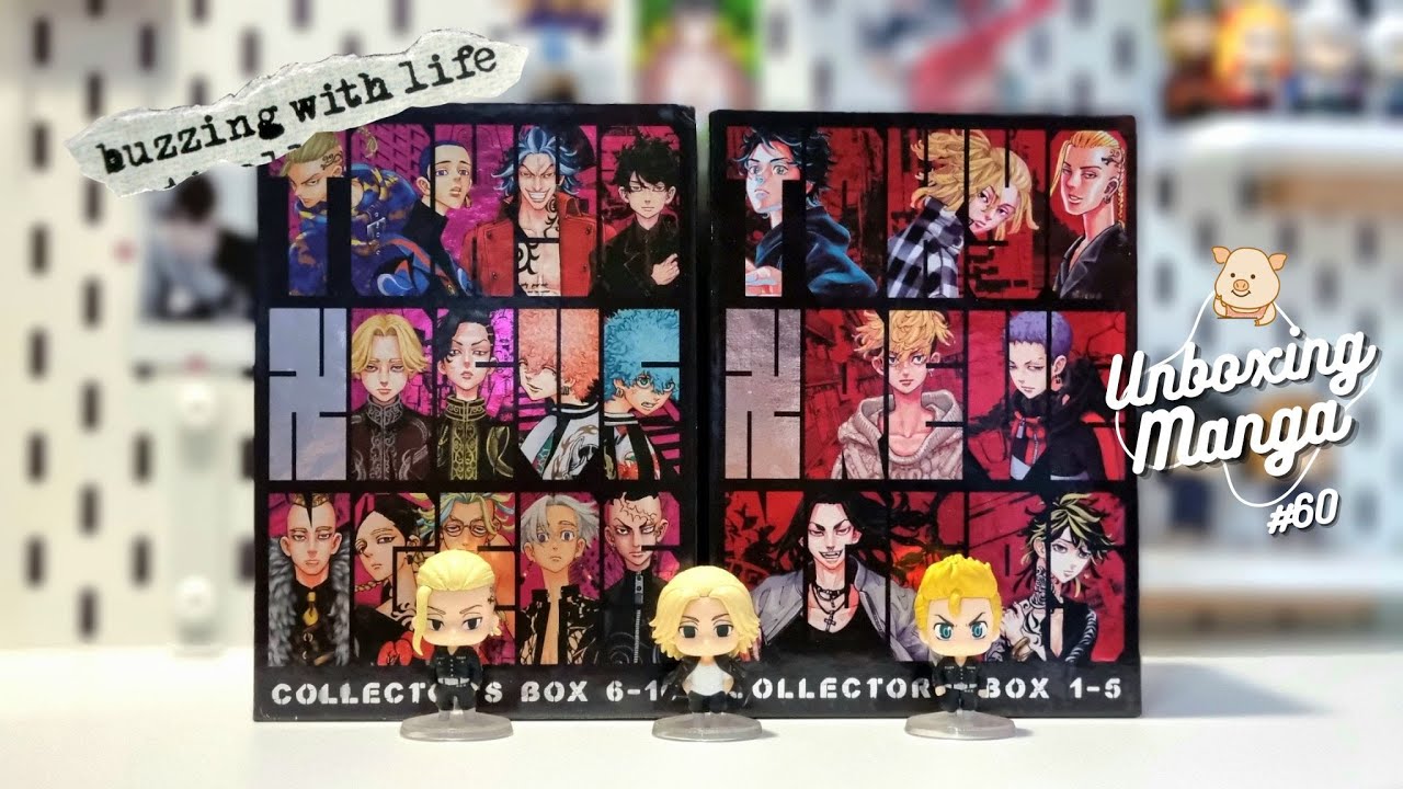 🐽 UNBOXING & REVIEW📦|| MANGA HAUL || TOKYO REVENGERS 9 + 10 - COLLECTOR'S BOX 6-10 METALIZE ✨Tầu Tẩu