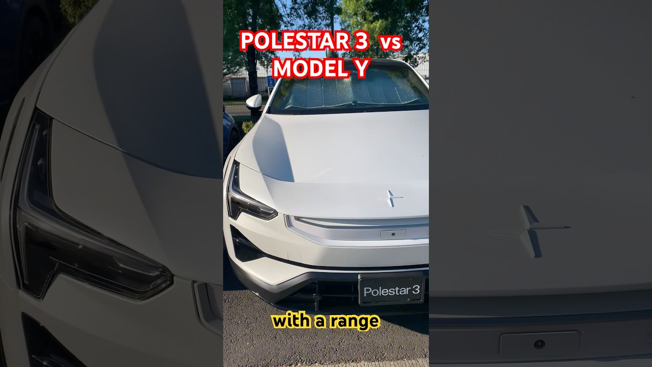 Polestar 3 vs Model Y #polestar3 #polestarev #tesla #modely #suv #awd #ev #electric #car #music #pdx