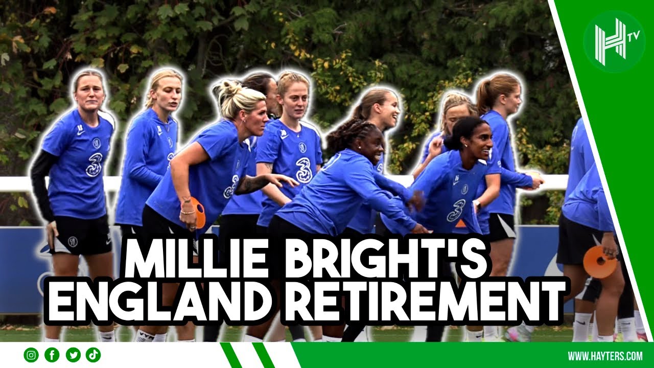 MILLIE BRIGHT trains with Chelsea following international RETIREMENT