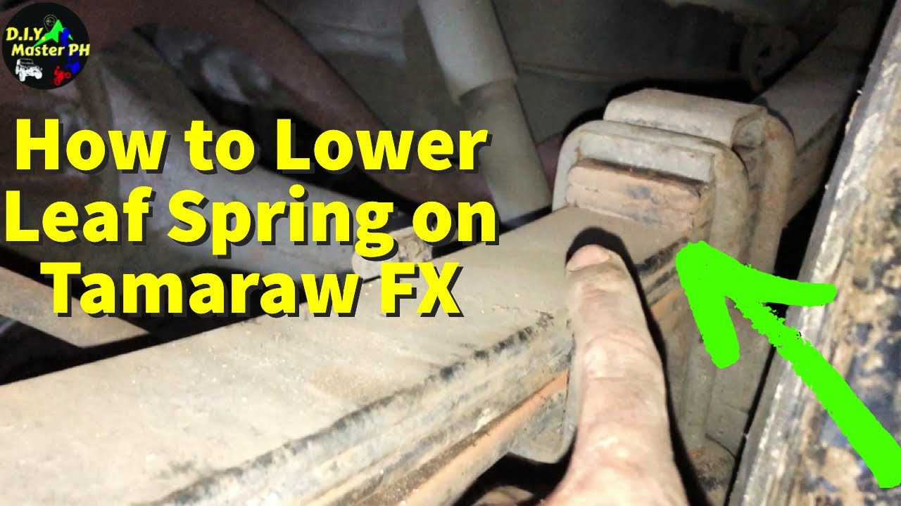 Paano maglowered ng Tamaraw FX
