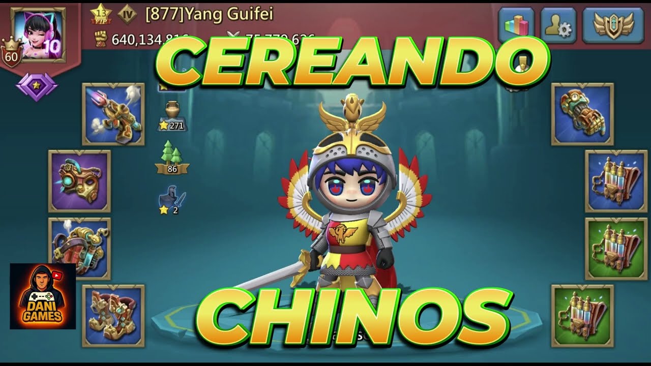 #lordmobile - QUEMANDO CASTILLOS CHINOS, REINOS CERRADOS CON EL GREMIO LAP
