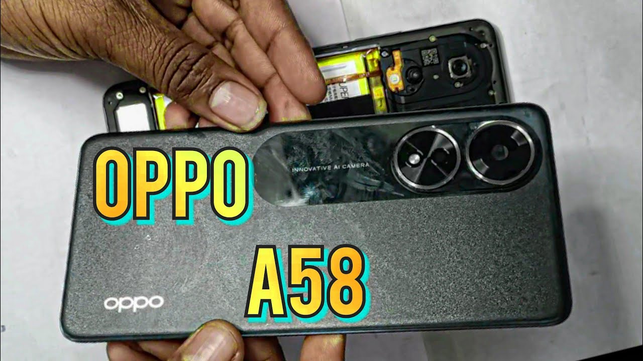 oppo A58 disassembly #oppo A58 back cover open#A58 back panel open#oppo# how to disassembly oppo a58